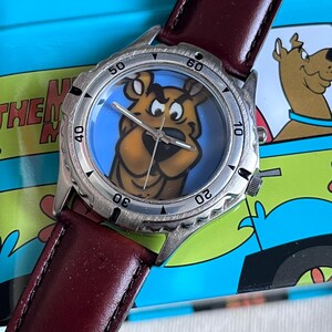 Warner Bros Scoob Free To Watch Scooby Doo Vintage Warner Fossil Unworn New  Watch In Tin Running Battery And LIGHTS UP! A Great Watch For The Dog