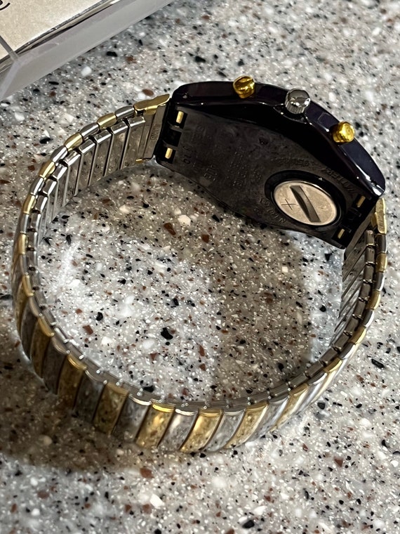 Vintage Swatch Watch called Alabama SCN105 37mm C… - image 6