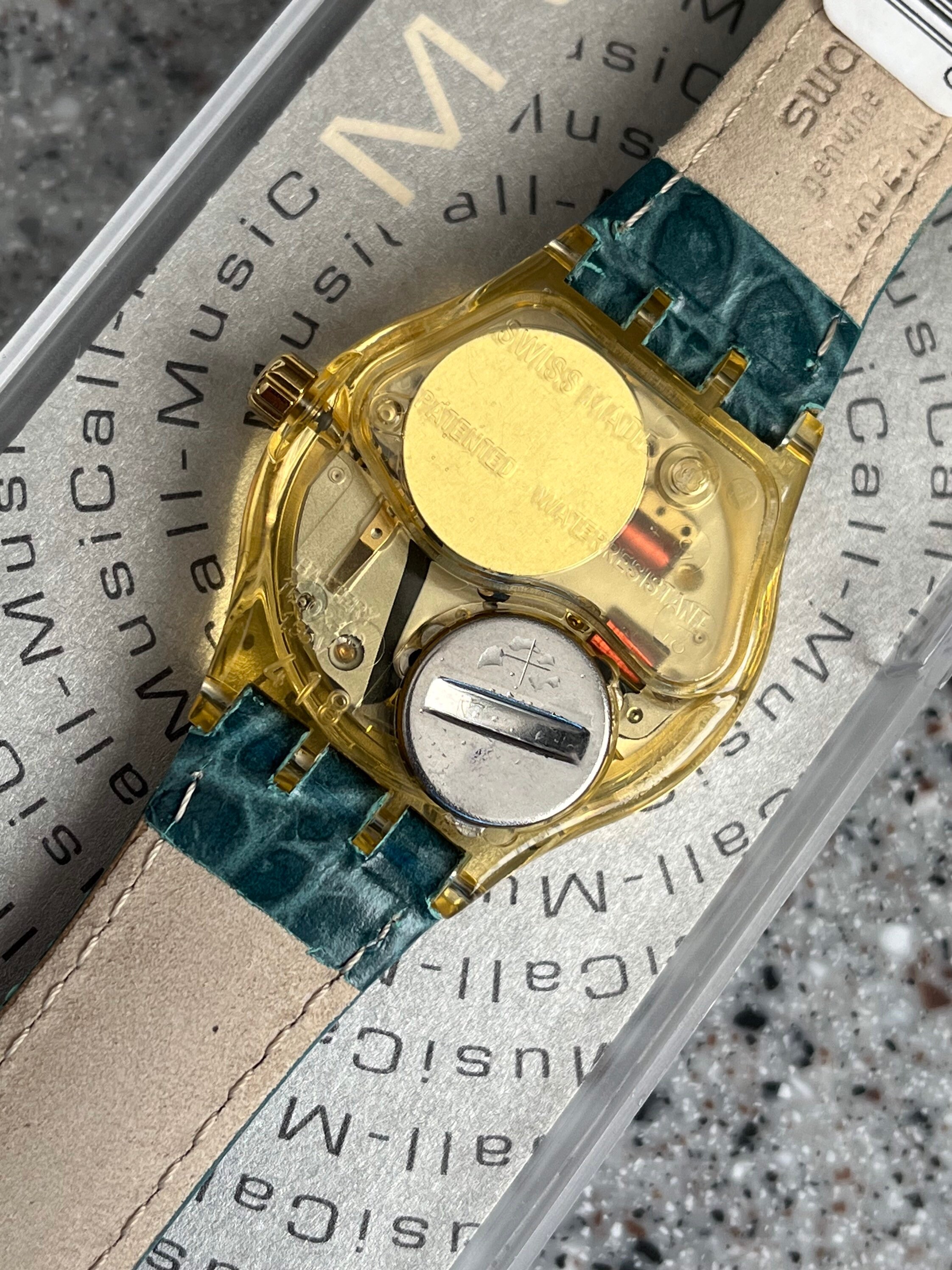 SWATCH MUSICALL 1994 - SLZ100 - TOKYO 1964 - New | eBay