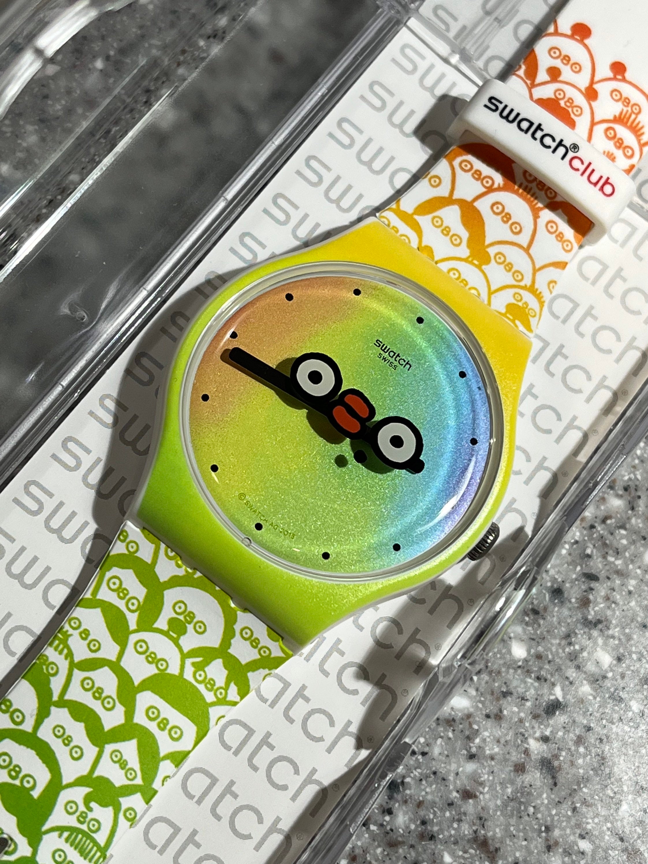 Vintage Swatch Watch GE201 “CUTE RATS” Chinese New Year