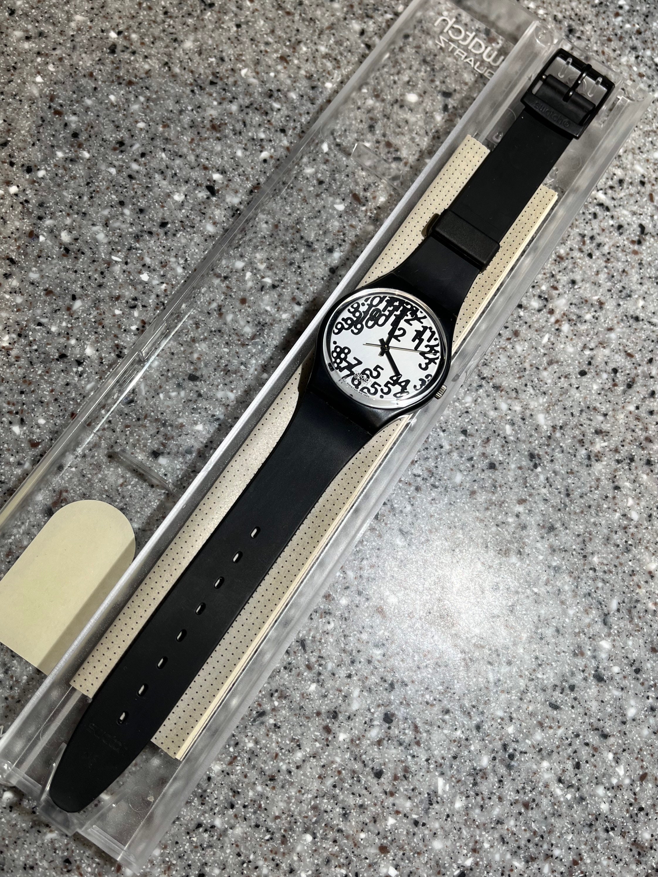 1996 Vintage Swatch Watch GB170 Swatch Reposition RARE New