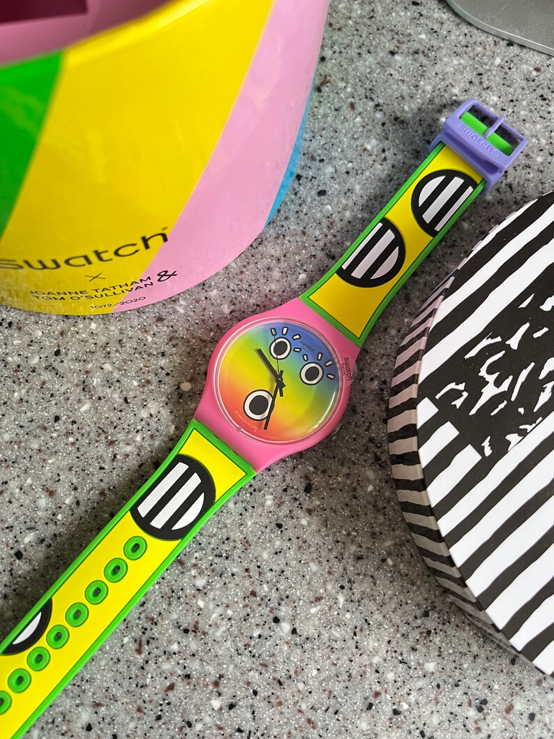 RARE Numbered Swatch Watch Does the IT Tick by Joanne Tatham & Etsy