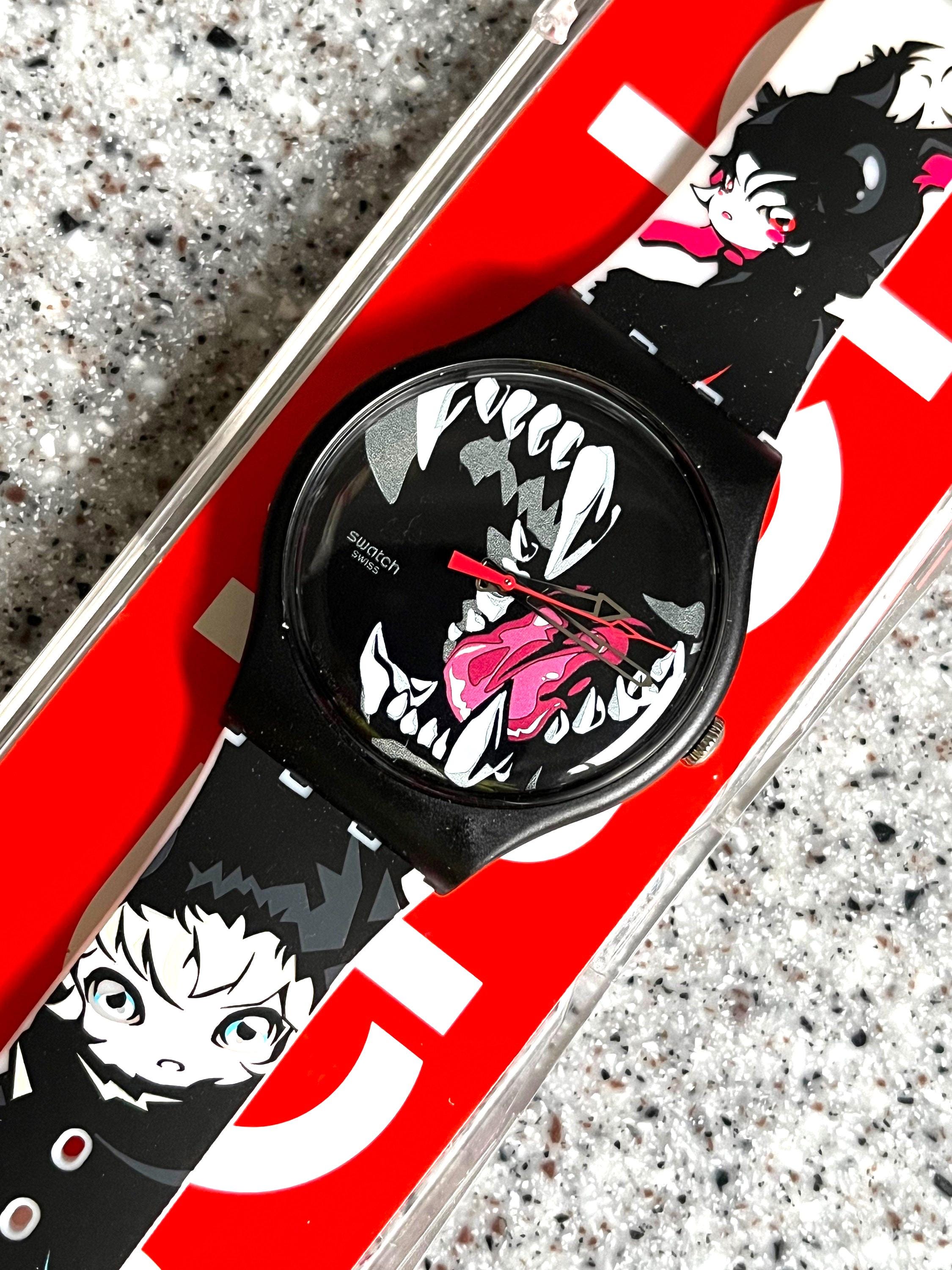Windy Bunny NEW Never Worn Swatch Watch in Box With Battery 41mm