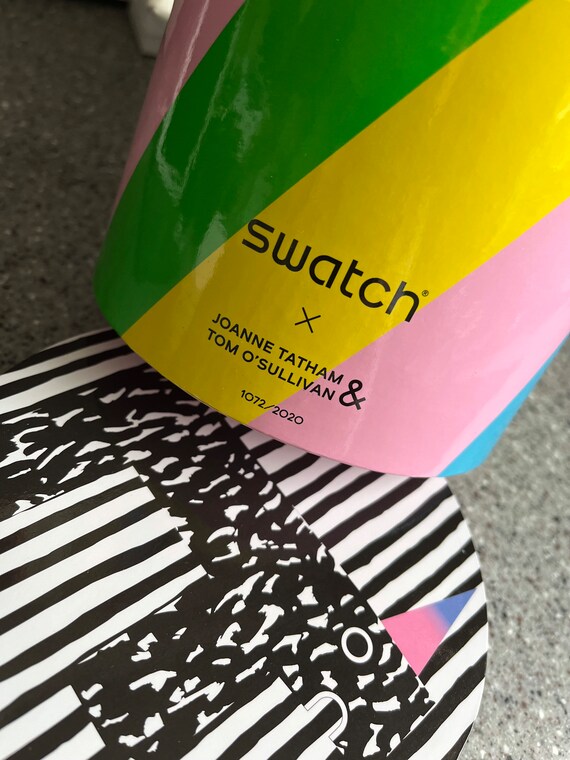 RARE numbered Swatch Watch Does the IT Tick by Joanne… Gem