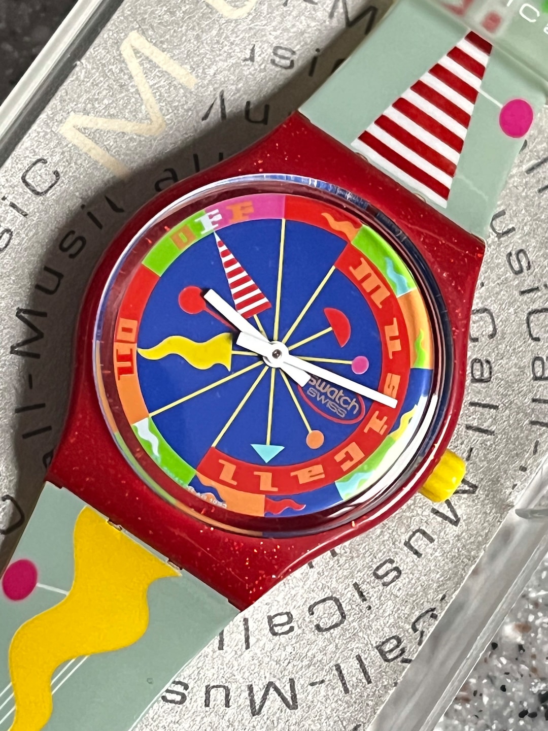 Swatch musicall watch store