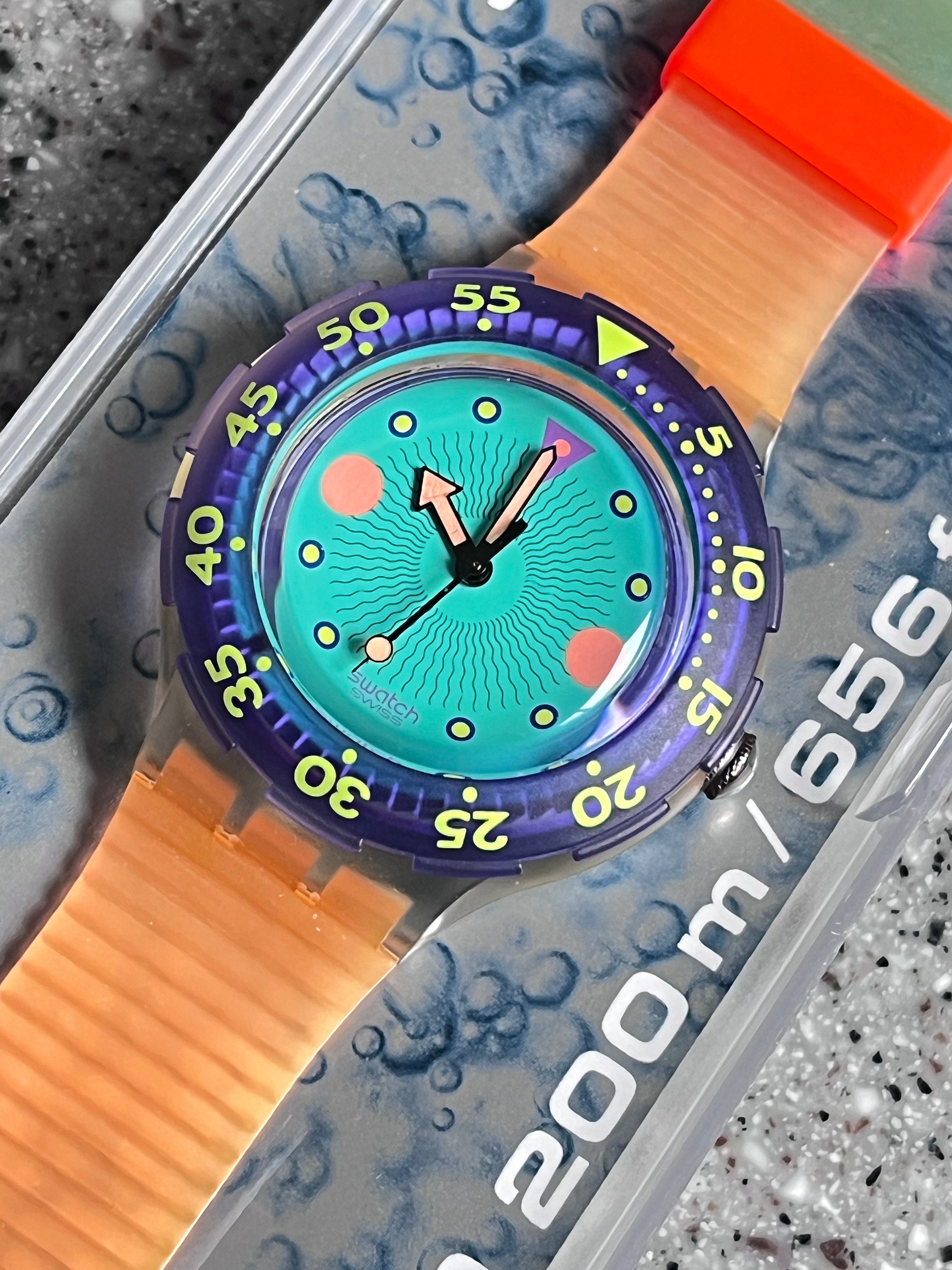 SWATCH SCUBA 200 イエローサブマリン SWATCH スウォッチ SCUBA200 スクーバ イエローサブマリン 希少