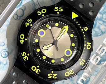 SWATCH スウォッチ SCUBA200 スクーバ イエローサブマリン 希少 SWATCH スウォッチ SCUBA200 スクーバ イエローサブマリン 希少