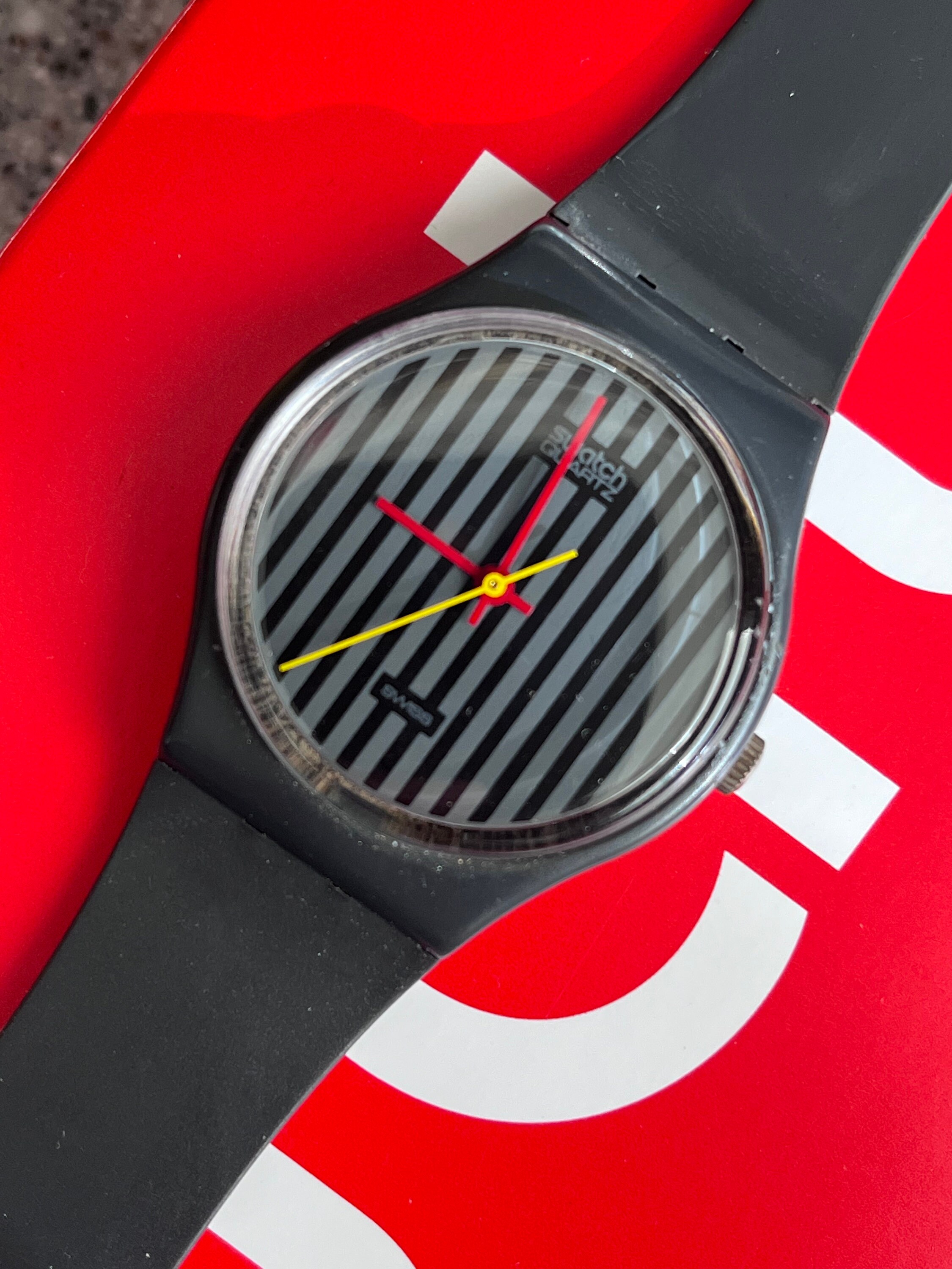 Swatch Watch - GA102 - PINSTRIPE Pinstripe main image 3