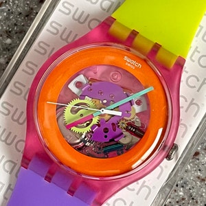 1996 Spring Summer Collection Solar Swatch Watch Fuoco 1996 Spring Summer Collection Solar Swatch Watch Fuoco