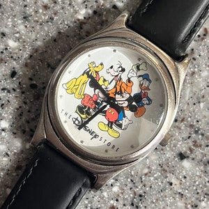 Walt Disney World Collector Watch with Leather Band in