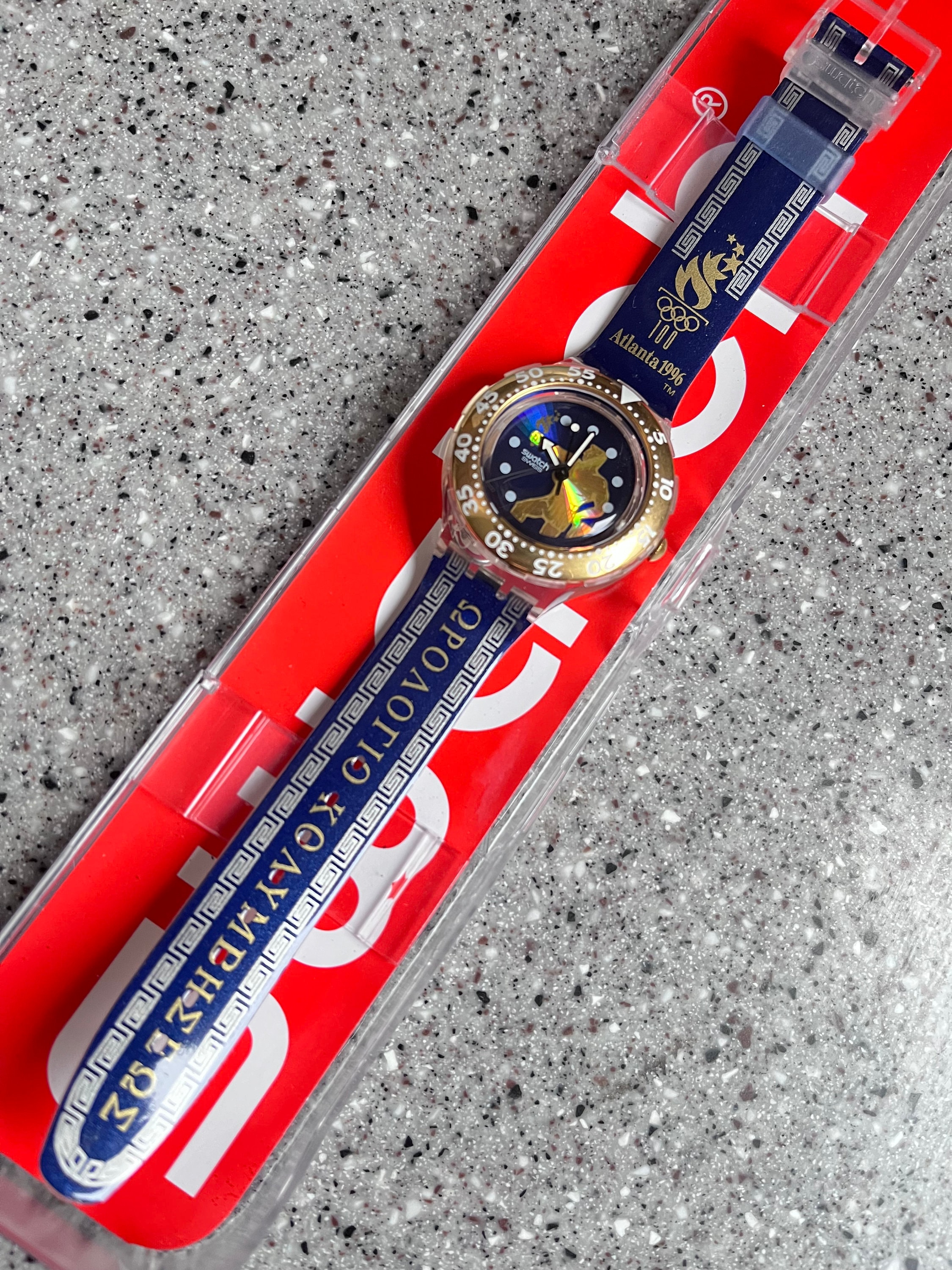 Vintage Scuba Olympic Swatch Thalassios SDZ102 Brand New