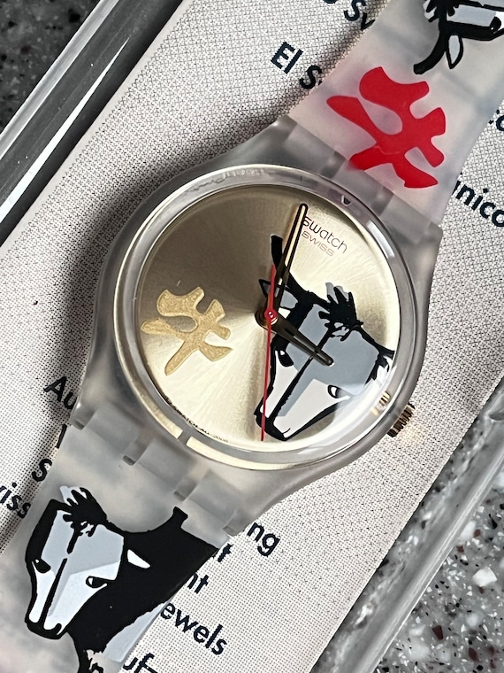 Swatch Watch fun Chinese New Year Design Bull on … - image 7
