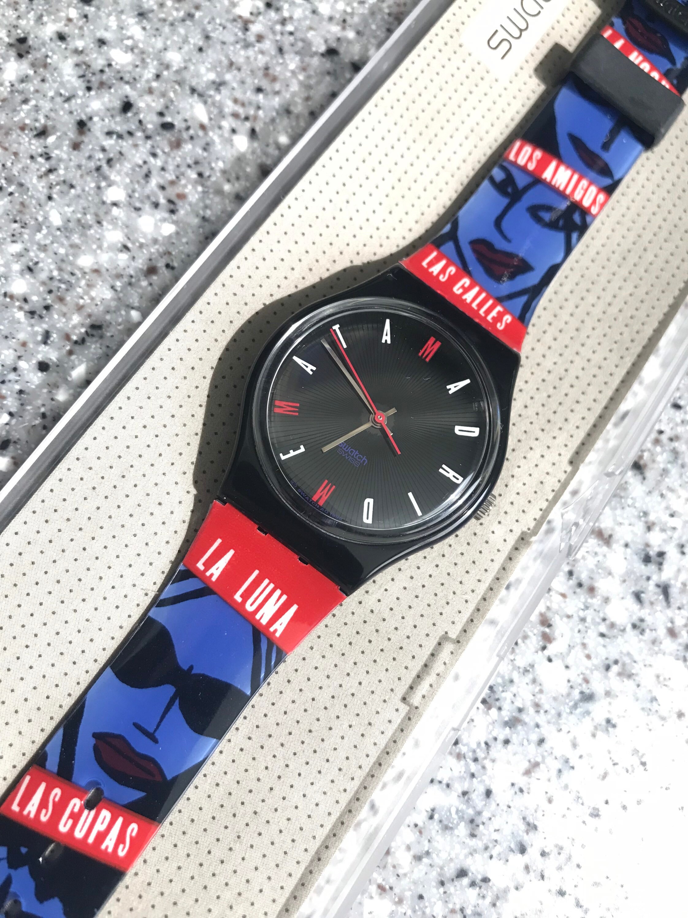 てんとう虫　Swatch　ヴィンテージ　1998年 レディー Mariquita てんとう虫Swatchヴィンテージ1998年 レディー Mariquita