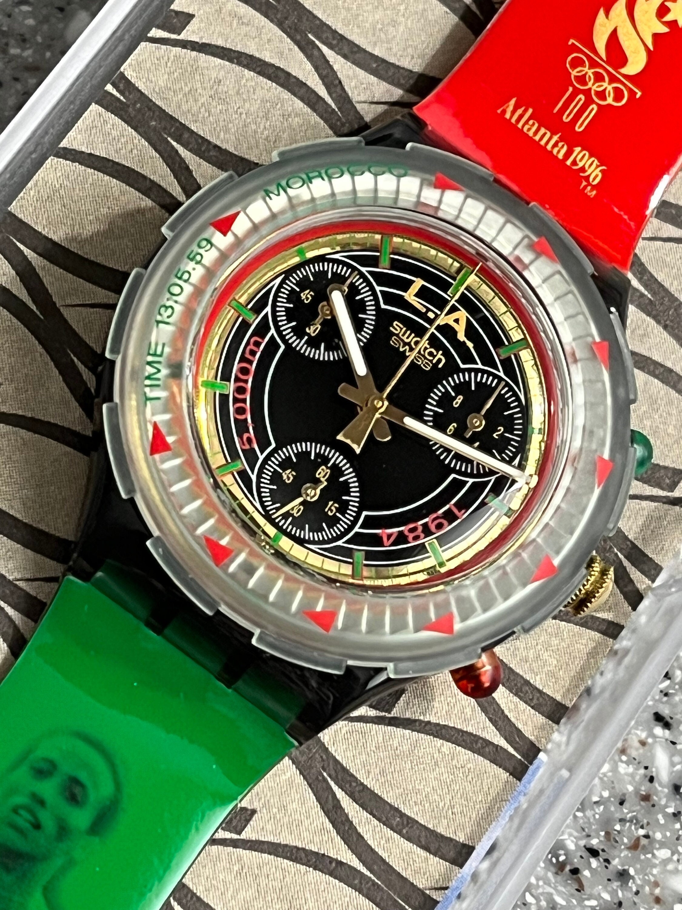 Swatch 200m store water resistant