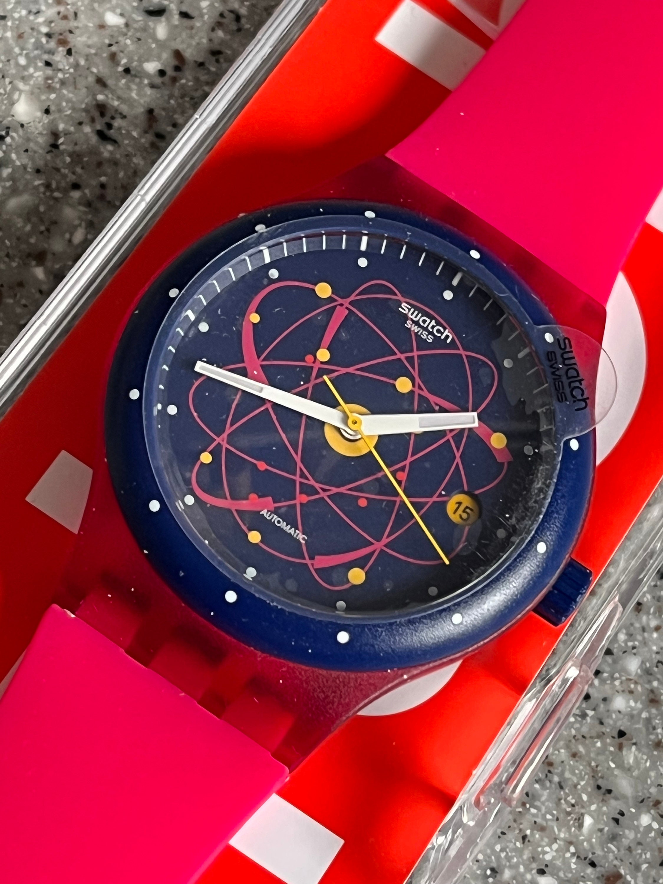 Unisex Swatch Sistem 51 Automatic Automatic Watch 42mm Face 14mm