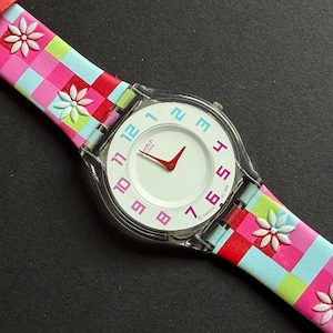 Swatch Flower Watch - Etsy
