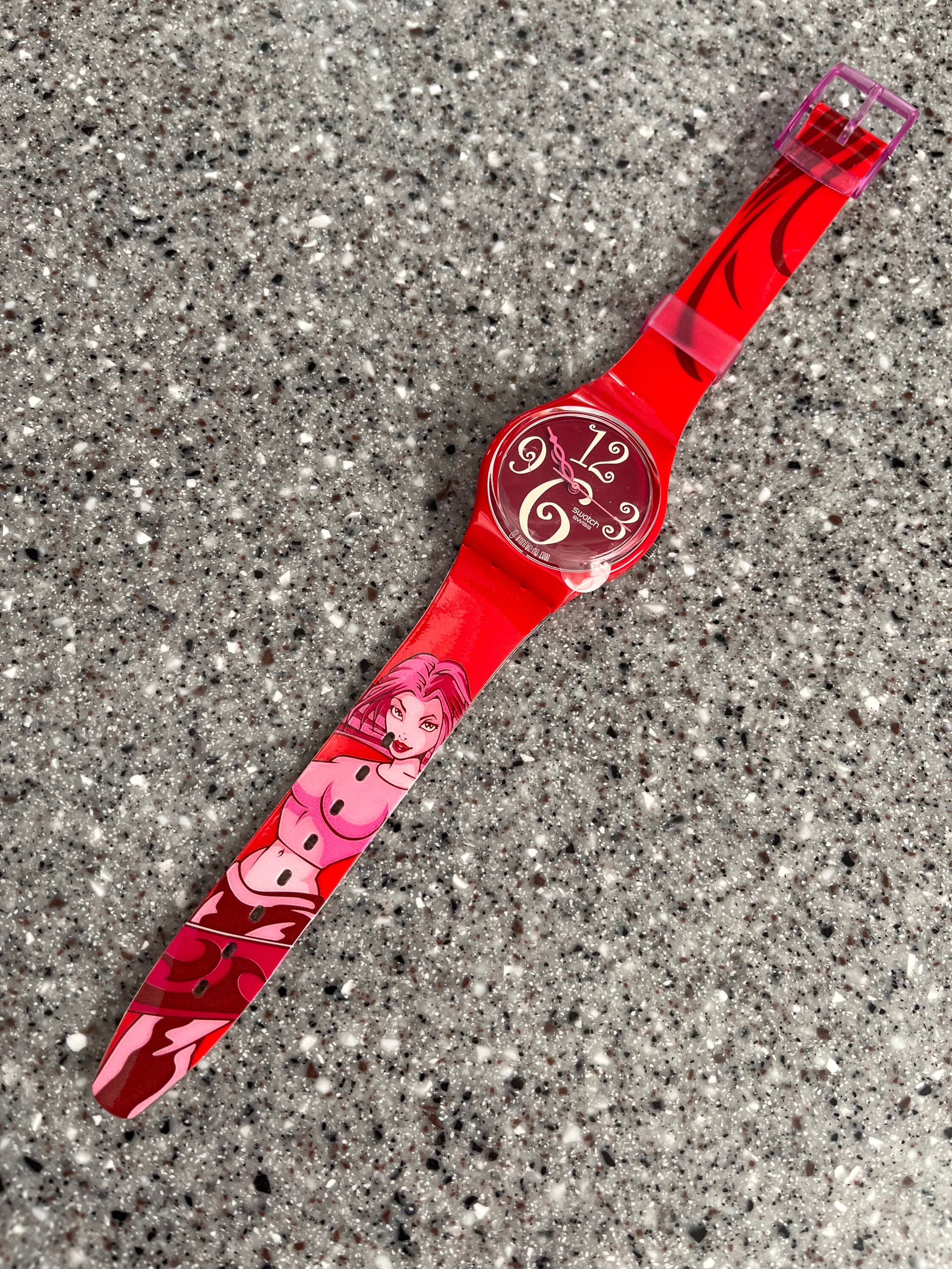 Swatch Watch Gent Surfer Babe 2004 Vintage Swatch Gent AGATIC GK 280 - Gem main image 4
