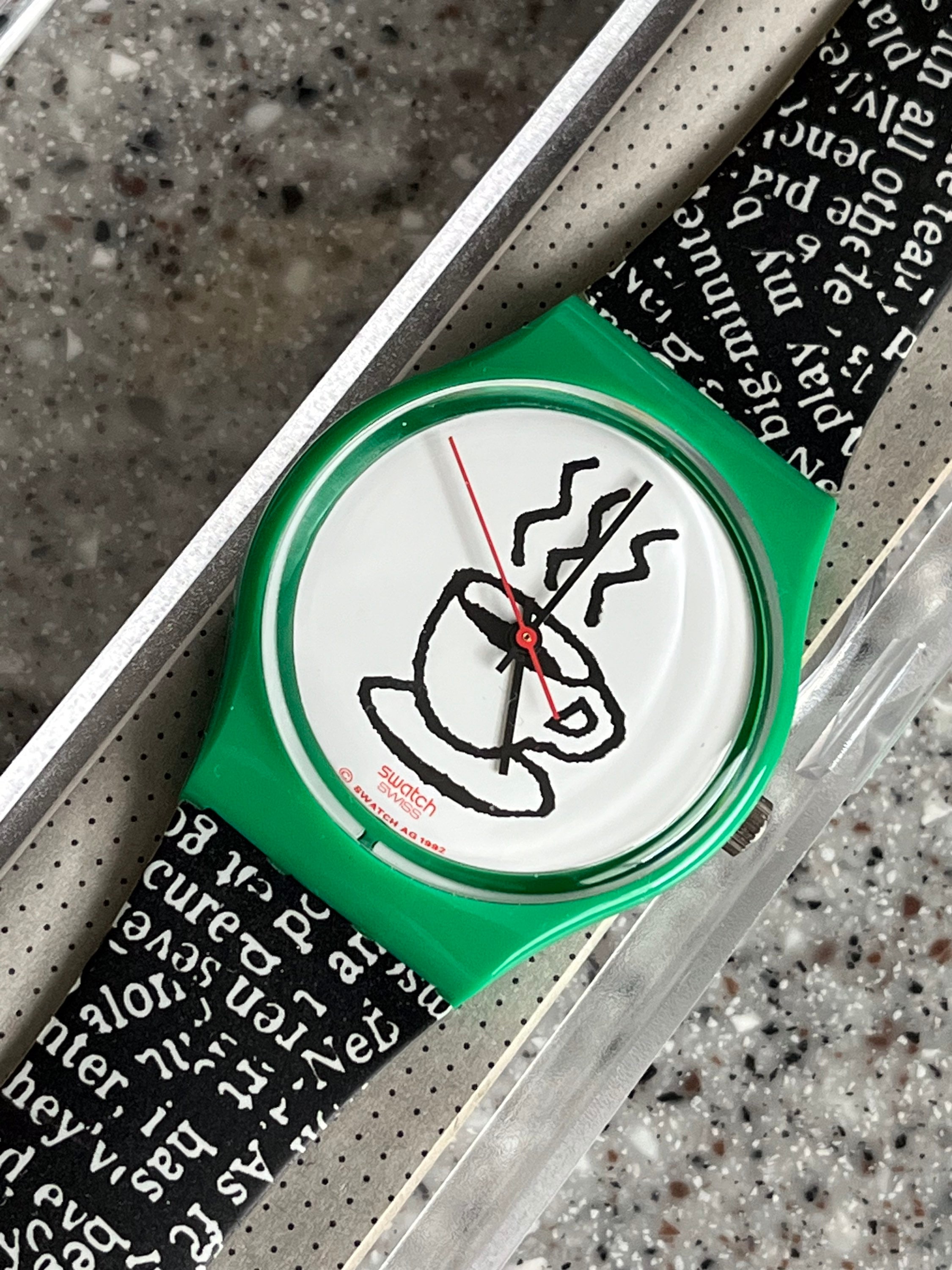 Swatch Pocket Watch Etsy