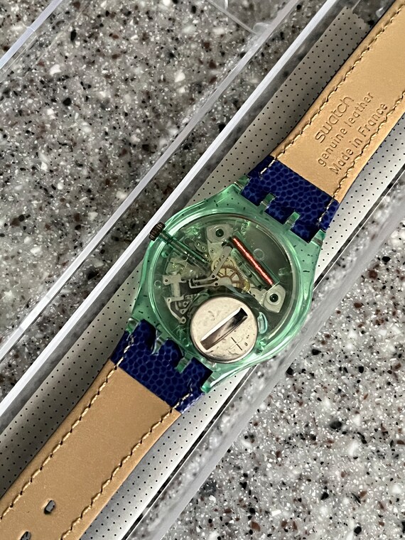 電池交換済み swatch スウォッチ 1992年 腕時計 MAZZOLINO