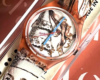 RARE Unworn Devil Paradise Swatch Watch SUFK106 Angel and  display picture 1