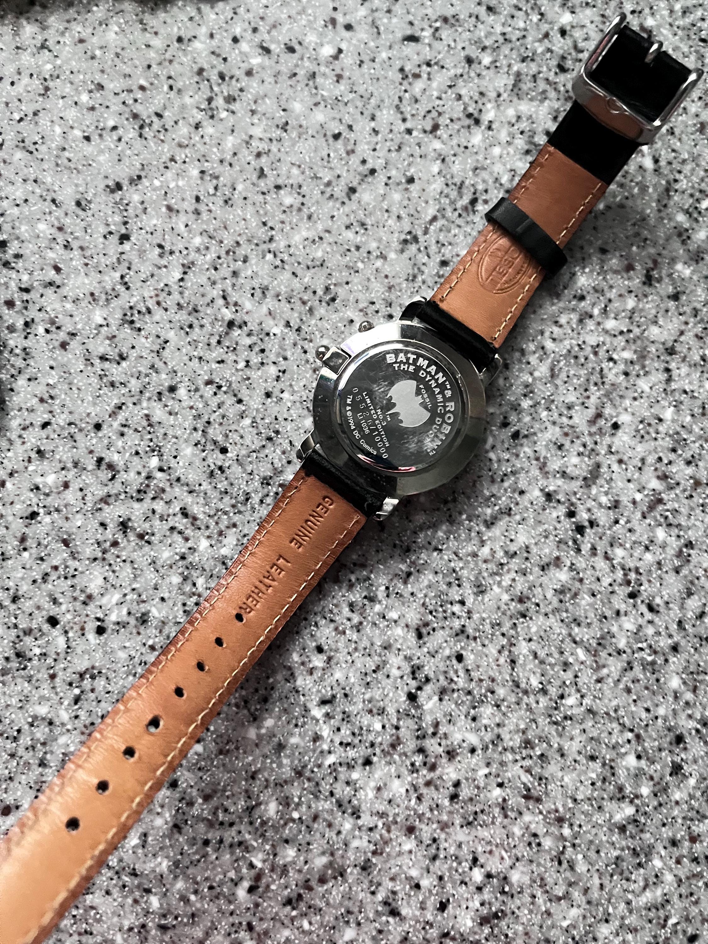 Batman & Robin Dynamic Duo Limited Edition Fossil Watch No.3