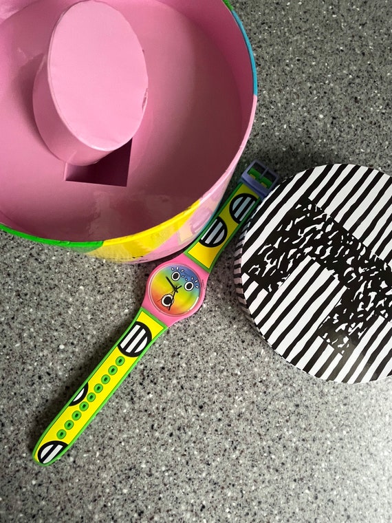 RARE numbered Swatch Watch Does the IT Tick by Joanne… Gem