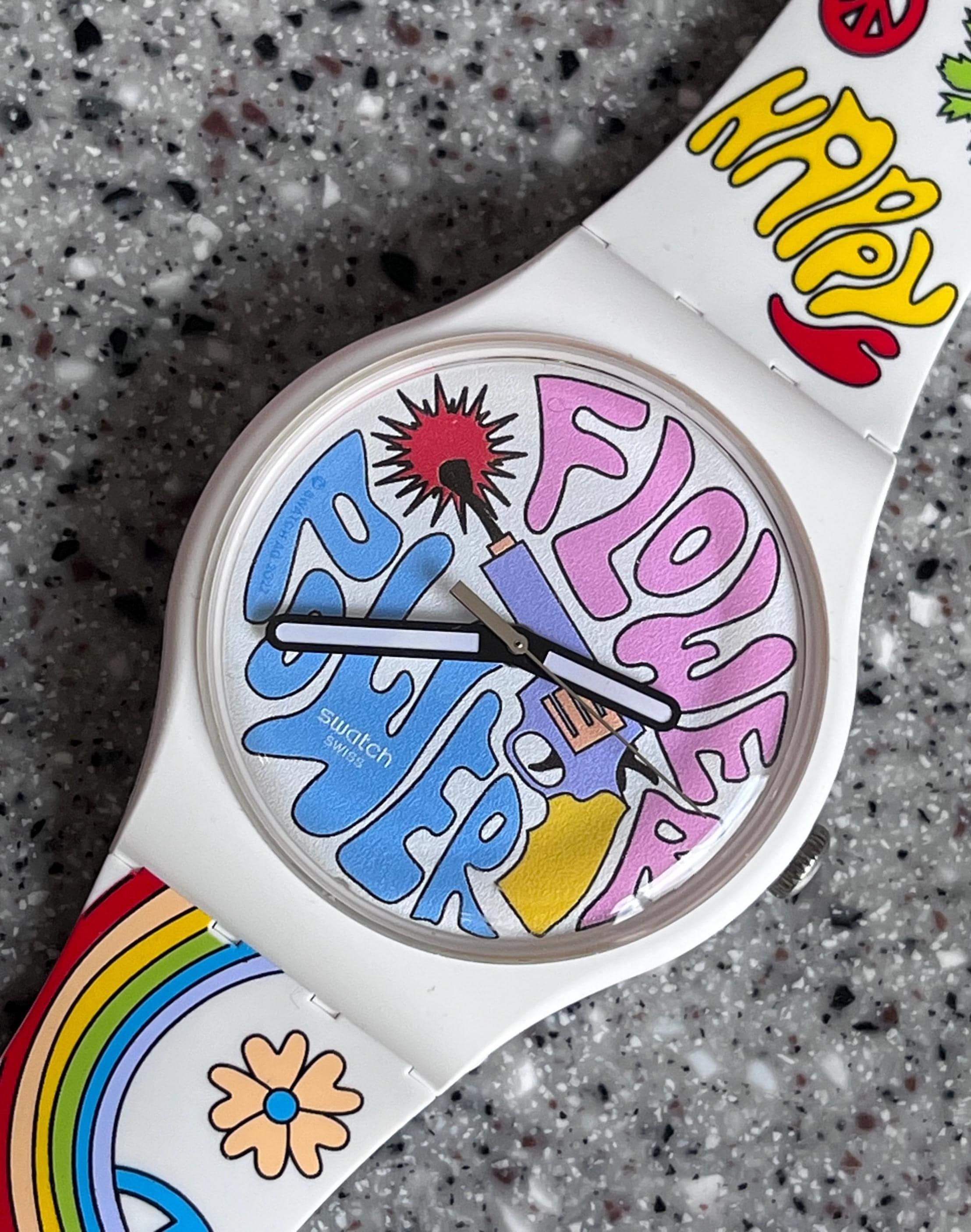 Swatch Flower Watch - Etsy