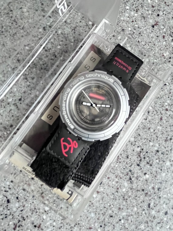 Vintage 2000 Access Swatch Watch Scuba called Ver… - image 5