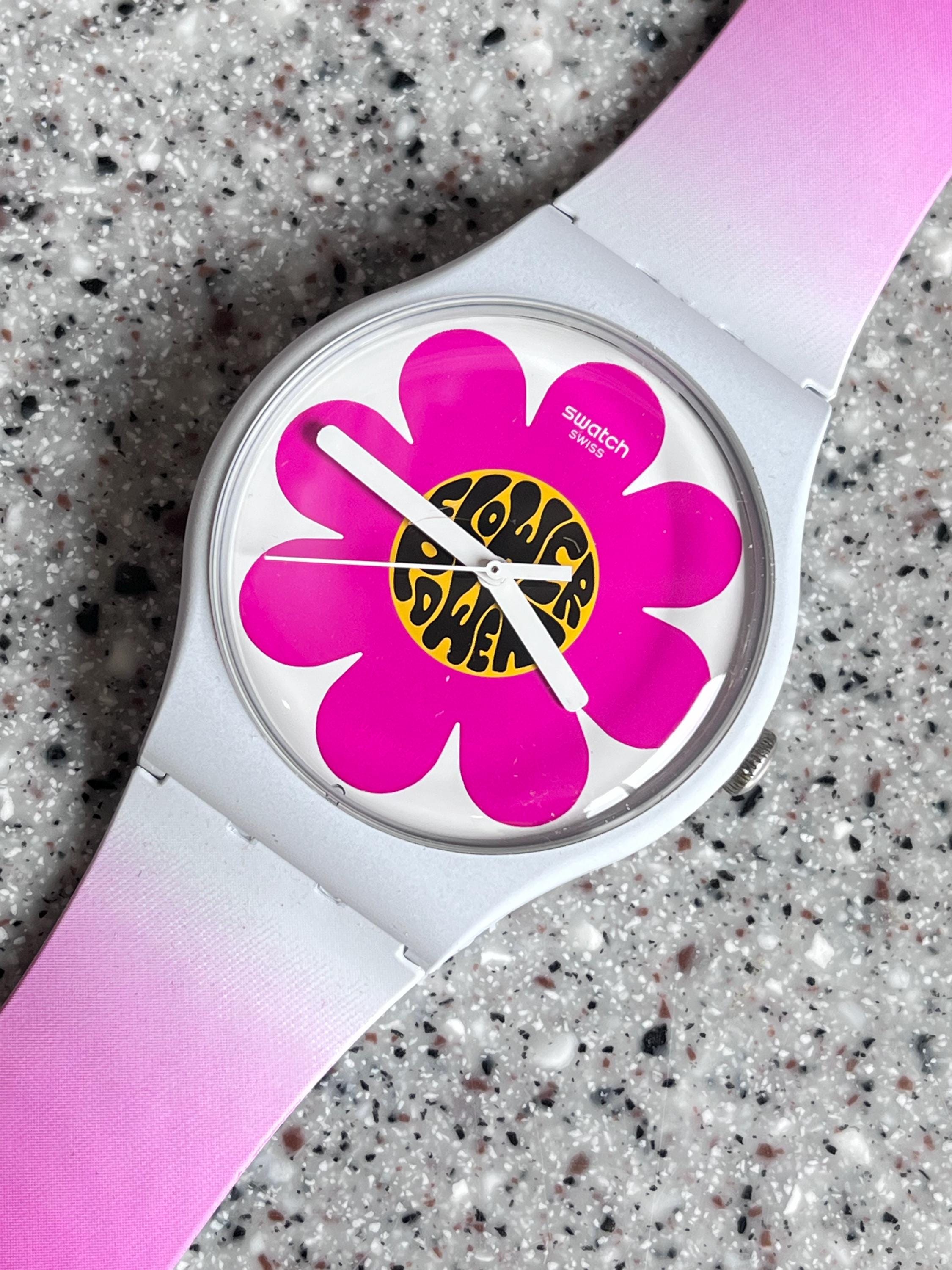 スウォッチ　フラワー Swatch Flower Watch - Etsy