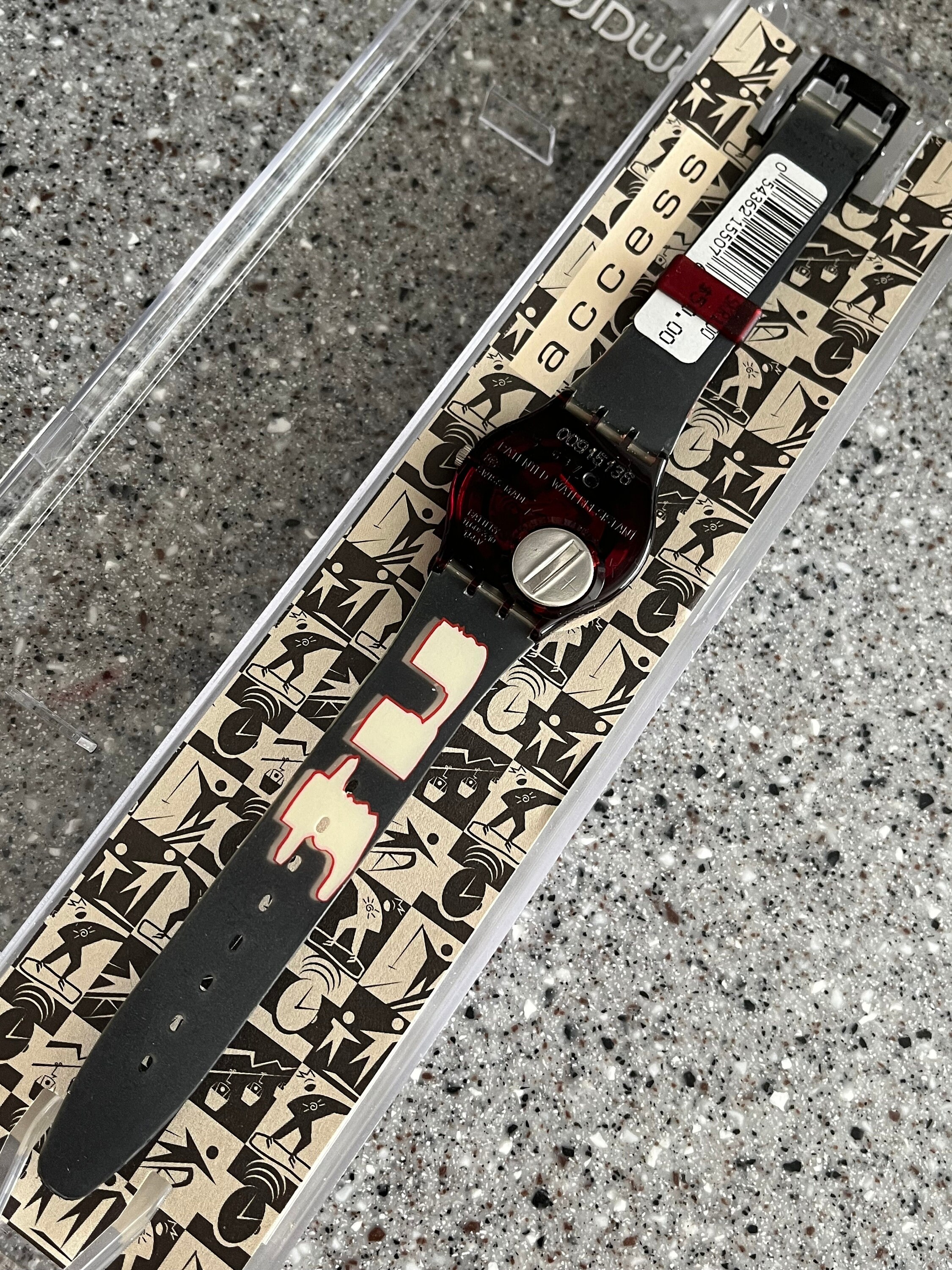 Swatch Vintage Access Watch SKR100 DROP OUT Swatch 