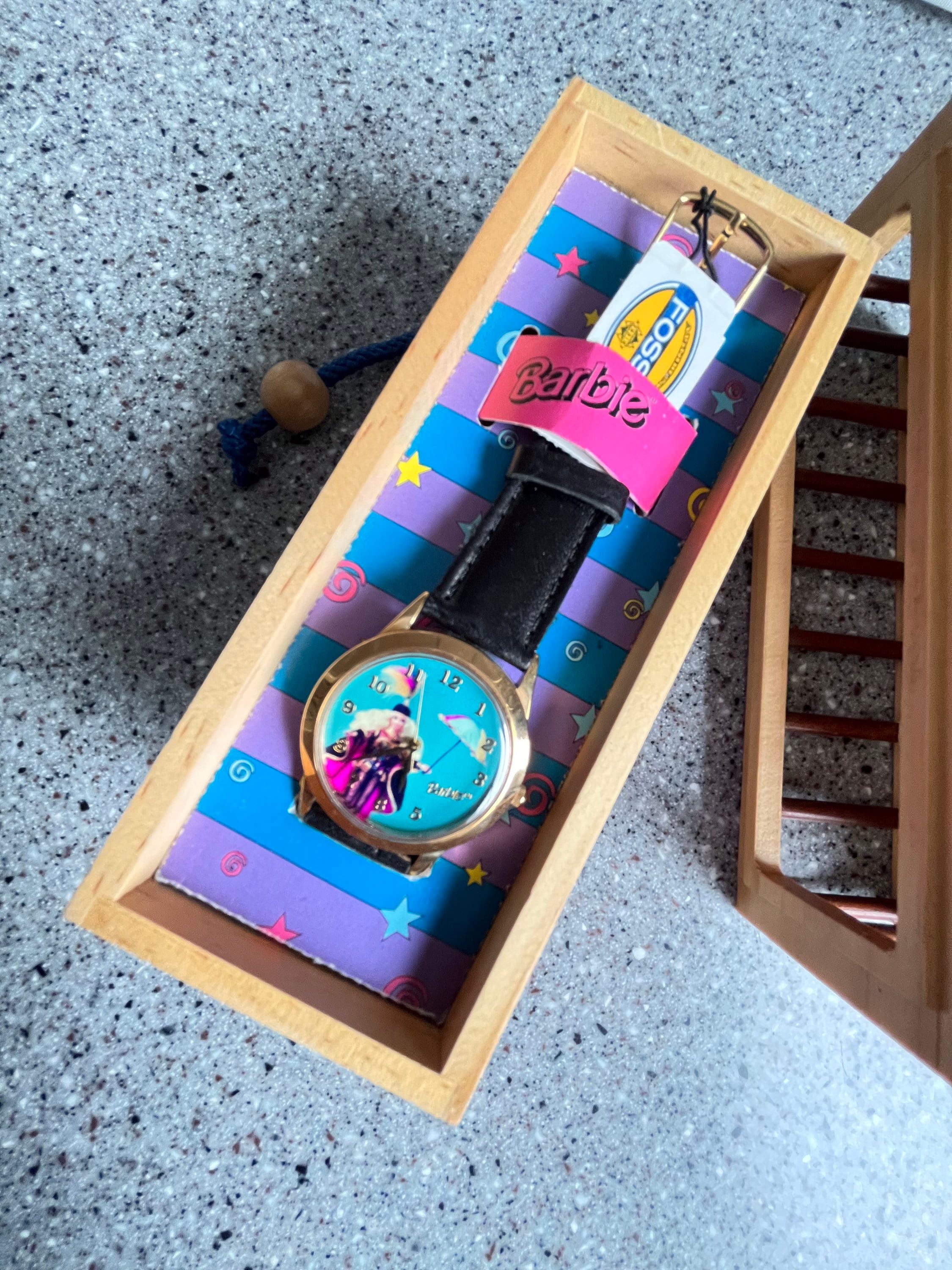 1995 Vintage Fossil WORKING FAO Schwarz Mattel Barbie Circus 