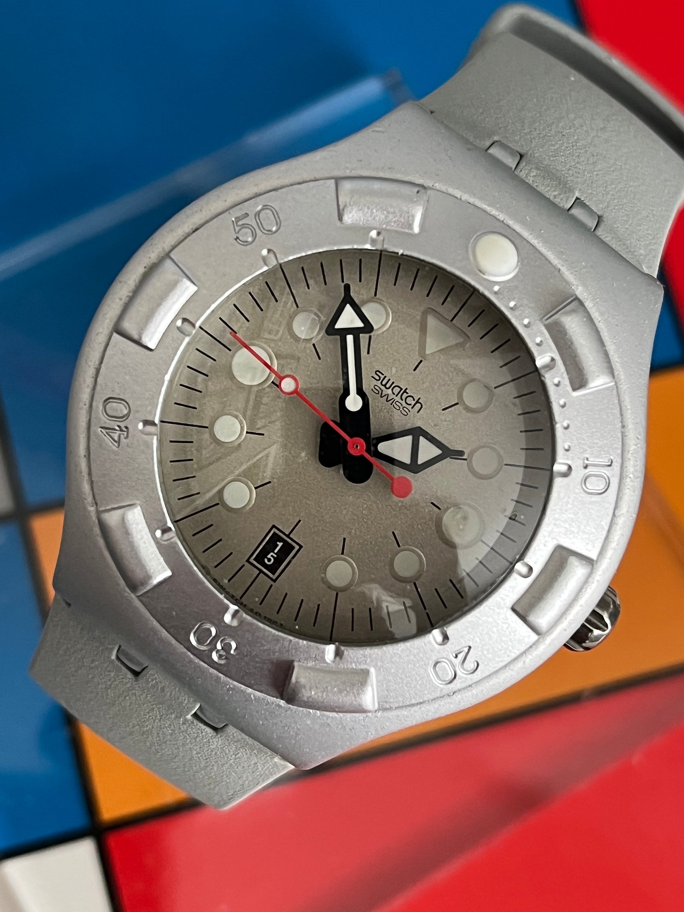 NEW 1998 Vintage Swatch Irony Scuba 200 'zampika' YDS4003 Special