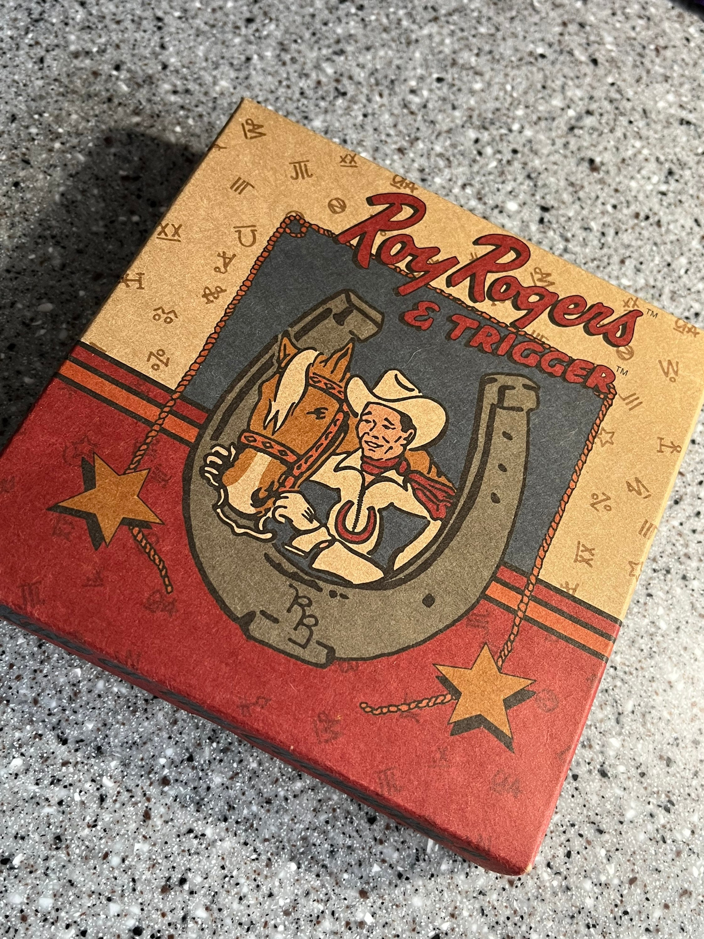 Roy Rogers & Trigger Horse Western Fossil New in Box Plastic