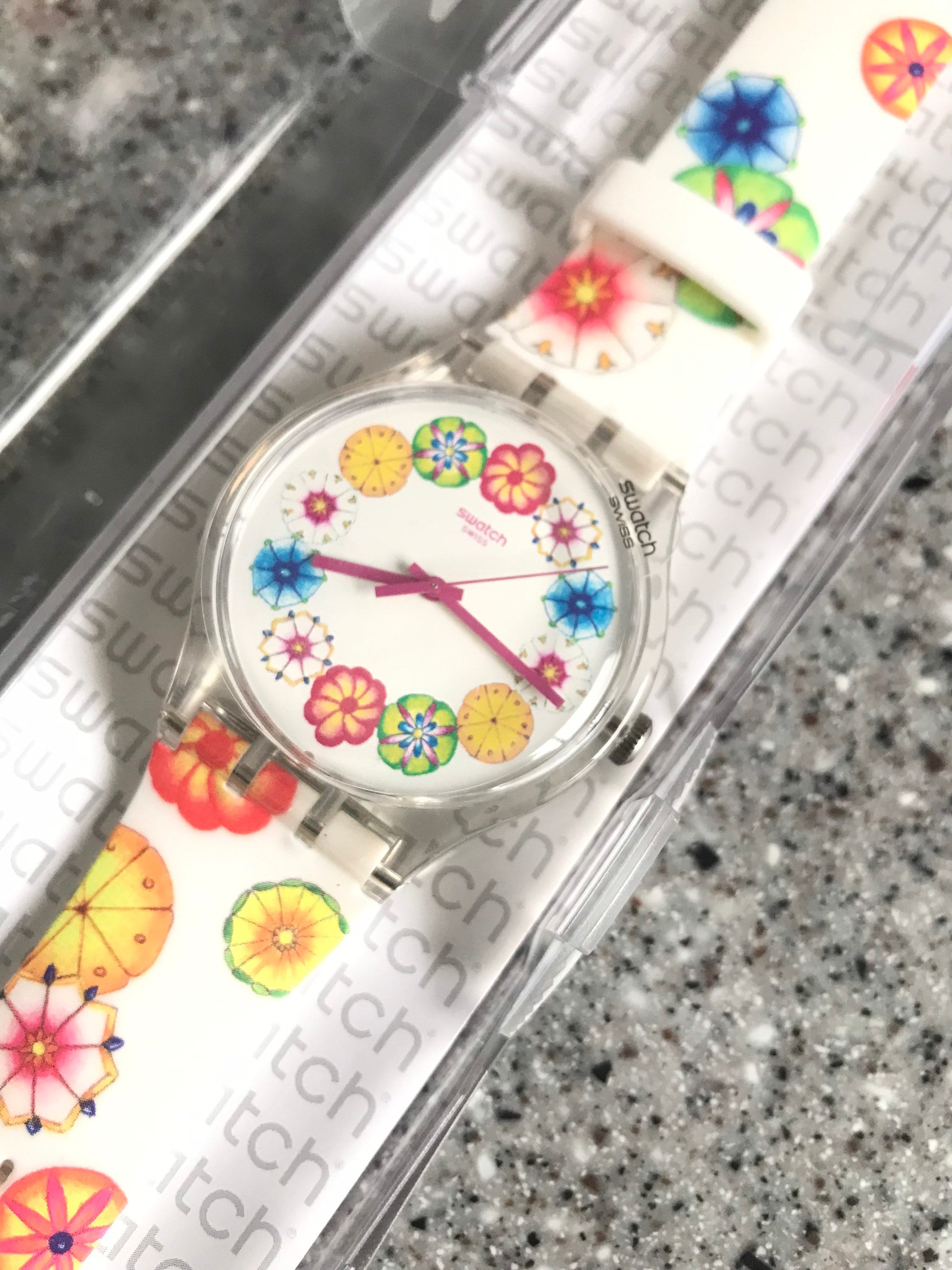 Swatch Watch Rare Vintage Kumquat Suok127 The Countryside Etsy