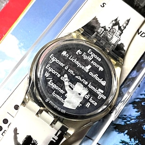 Vintage staal zonne-wereldtournee staal Duitsland speciaal SRK104D NIEUW ongedragen in doos 34 mm gezicht ZELDZAME zonne-energie prachtig origineel in doos verpakt staal afbeelding 1