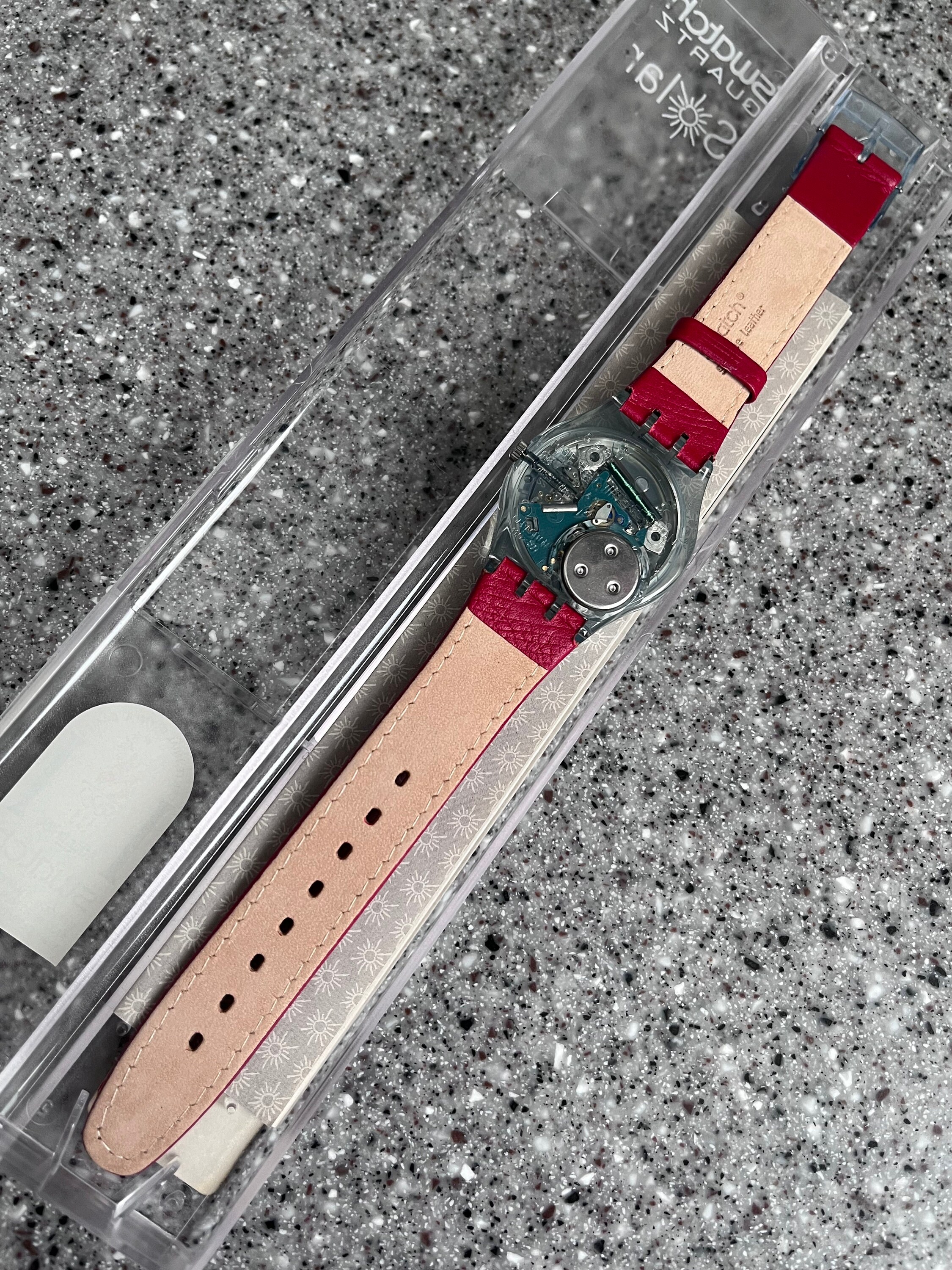 1996 Spring Summer Collection Solar Swatch Watch Fuoco 1996 Spring Summer Collection Solar Swatch Watch Fuoco