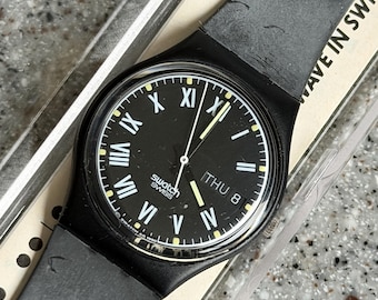 Swatch Watch VINTAGE NEW Unworn Spike Lee RARE Chrono Scuba Wake