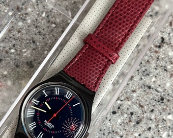Swatch Vintage Watch Barajas GB416 RARE New Never Worn in