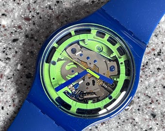 Vintage Swatch Watch LIMITED RARE Keret Victor Vasarely  display picture 3