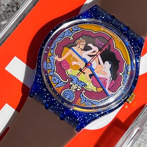 Vintage Swatch Watch 1992 Called Sex Tease Karma Sutra Pre-owned ...
