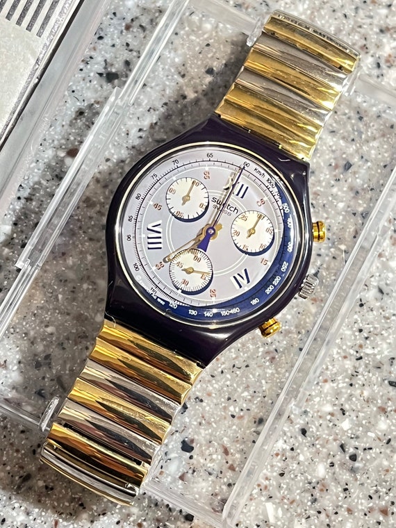 Vintage Swatch Watch called Alabama SCN105 37mm C… - image 1