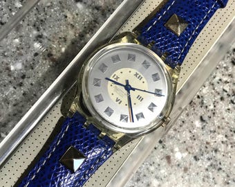 Swatch Watch Vintage 1994 Composition line old gents GK178 Ciel rare New Old Stock Never worn in box with battery