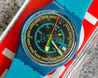 80s Swatch Watch | Etsy