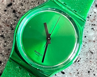 Vintage 1986 Swatch Maxi Wall Clock VASILY MLW111 - 209cm Tall