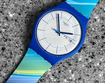 Vintage Swatch Watch 98 Valentines Special With Apple 