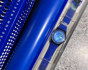 スウォッチSWATCH １９９６／３Ｄ　ＥＸＰＥＲＩＥＮＣＥ 1996 Swatch GL108 3D EXPERIENCE Watch | Vintage Swatch Gent