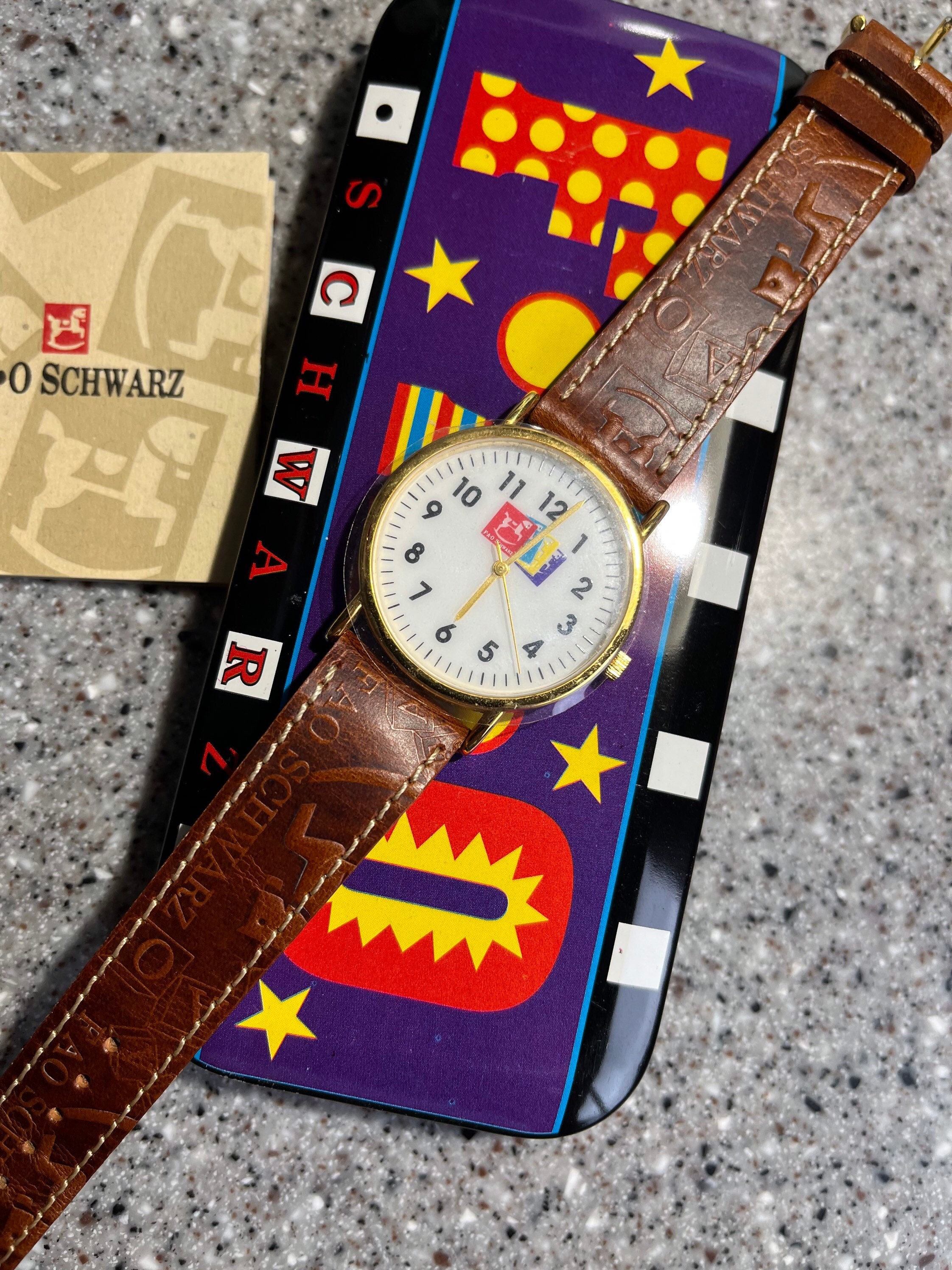 1994 FAO SCHWARTZ LIMITED EDITION FOSSIL WATCH FA-1010 (0146/1500) il_fullxfull.3737056599_kk07.jpg main image 2