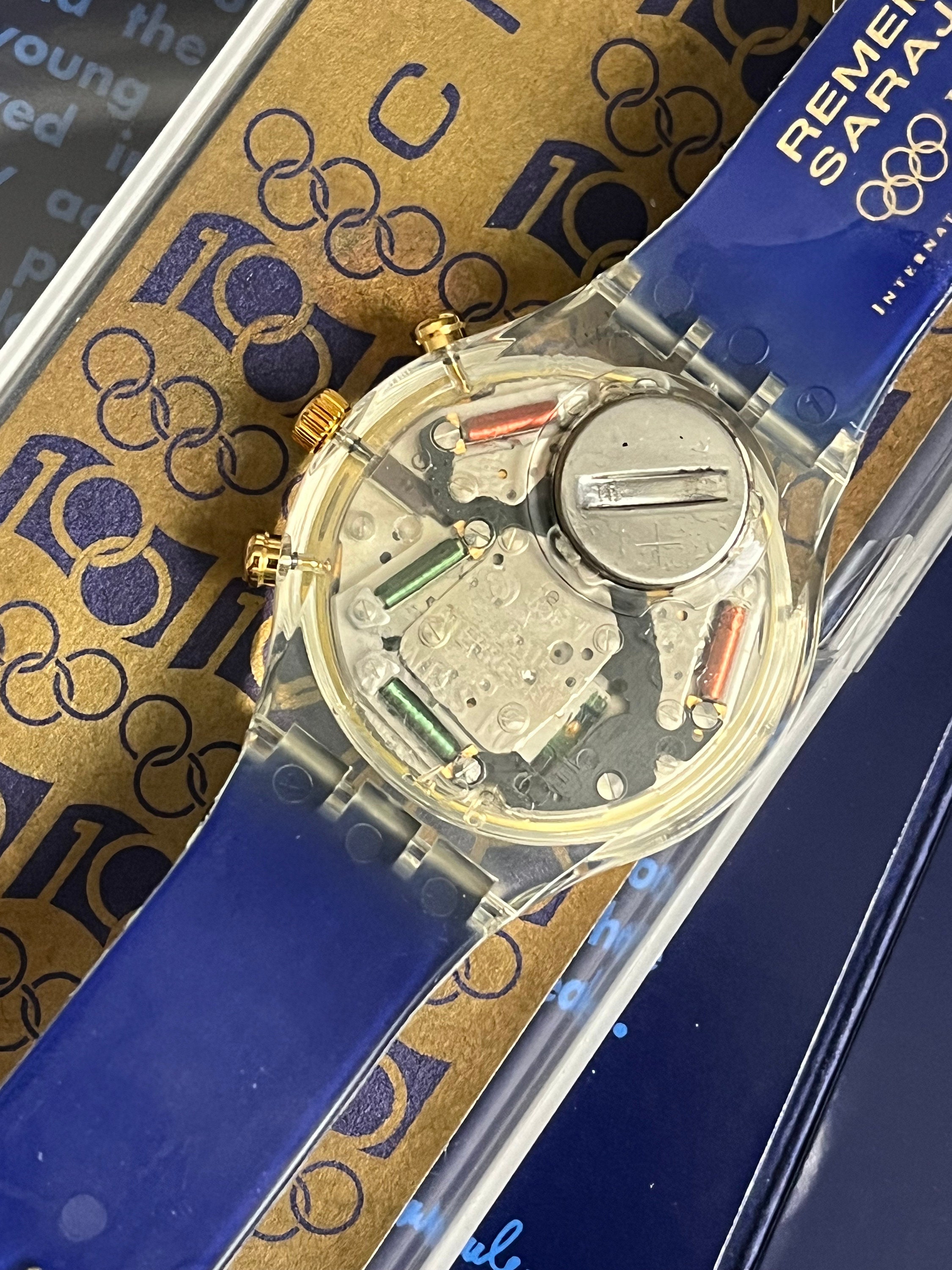 1994 Special Vintage Swatch Chrono Watch Chronograph 100