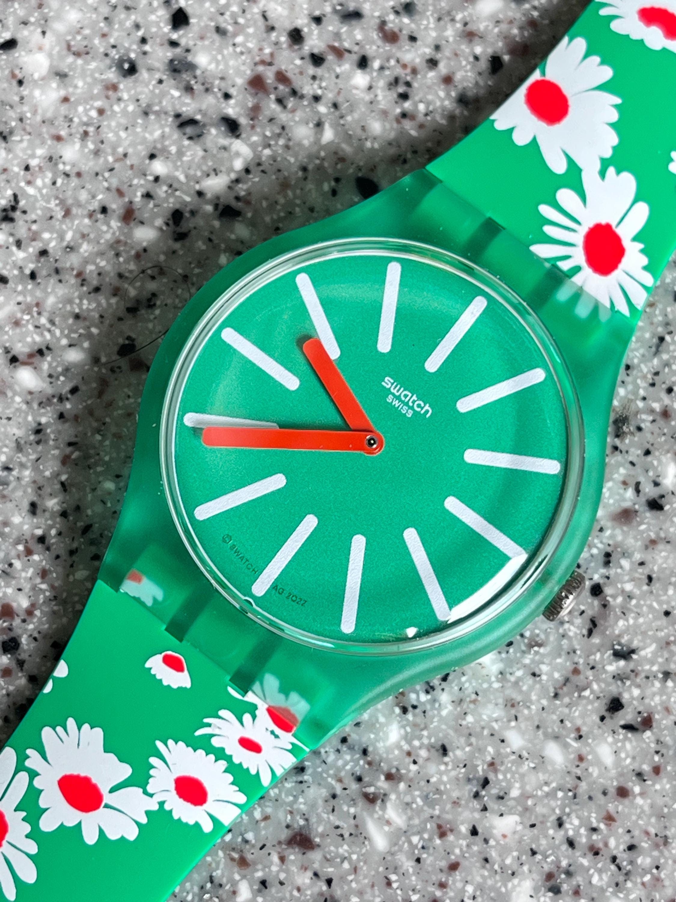 スウォッチ　フラワー Swatch Flower Watch - Etsy