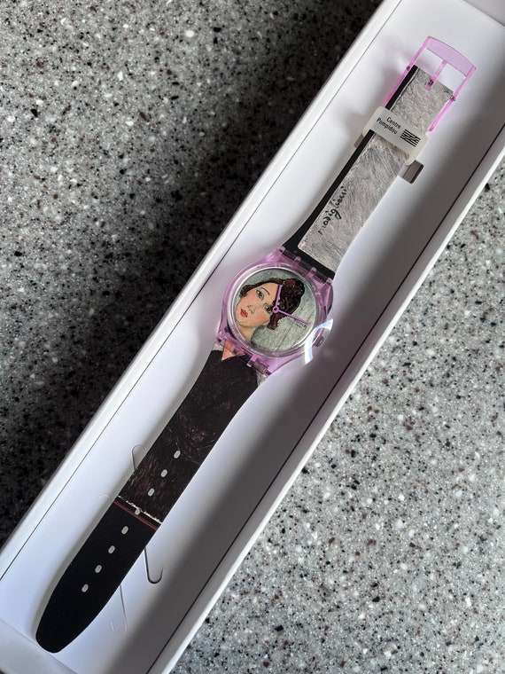 Beautiful sold out Swatch Watch  Portrait of Dédi… - image 9